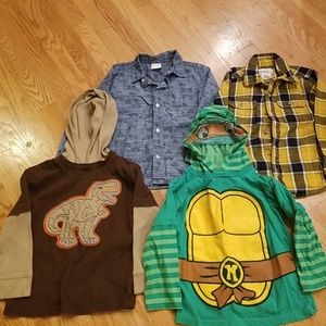 4T Toddler Boy's Shirt Lot
